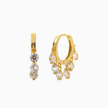 Load image into Gallery viewer, CHAMPAGNE GOLD EARRINGS