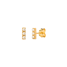 Load image into Gallery viewer, LILLE GOLD STUD EARRINGS