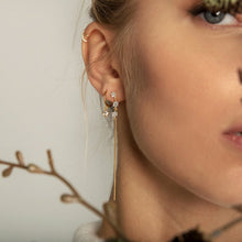 Load image into Gallery viewer, SYMPHONY GOLD EARRINGS