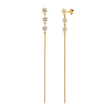 Load image into Gallery viewer, SYMPHONY GOLD EARRINGS