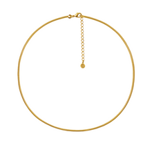 Load image into Gallery viewer, ROUND SNAKE CHAIN GOLD