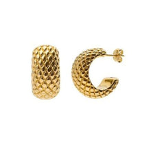 Load image into Gallery viewer, VOLCANO GOLD EARRINGS