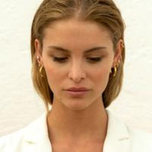 Load image into Gallery viewer, MINI IVORY GOLD EARRINGS