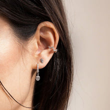 Load image into Gallery viewer, SKULL SILVER EARRINGS