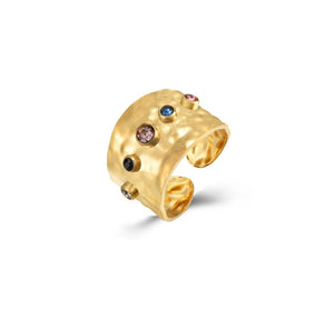 COLOURS GOLD RING