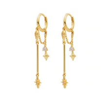 Load image into Gallery viewer, GLIMMER GOLD EARRINGS