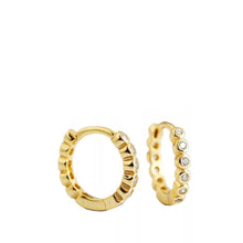 Load image into Gallery viewer, LIME GOLD EARRINGS