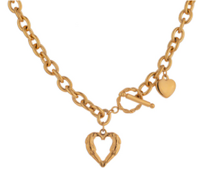 AMOUR GOLD NECKLACE