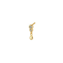 Load image into Gallery viewer, MARIE GOLD STUD EARRING