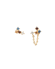 Load image into Gallery viewer, FOX GOLD EARRINGS