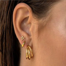Load image into Gallery viewer, ASH GOLD EARRINGS