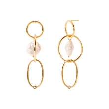 Load image into Gallery viewer, BALLERINA GOLD EARRINGS