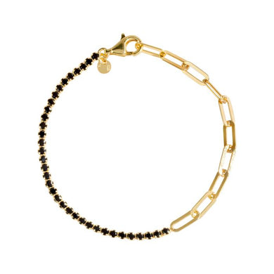 BLACK AKARI GOLD BRACELET