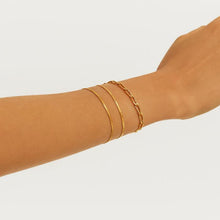 Load image into Gallery viewer, BOND CHAIN GOLD BRACELET