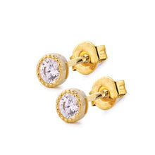 Load image into Gallery viewer, BORA GOLD STUD EARRINGS