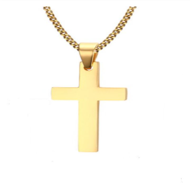CROSS GOLD NECKLACE