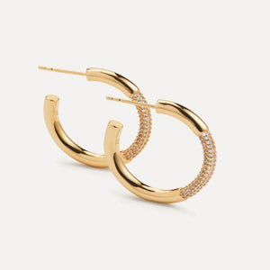 GRAND LAPSE GOLD HOOPS