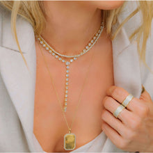 Load image into Gallery viewer, Diamond Drop Necklace