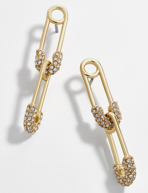 DOUBLE DROP PIN EARRINGS