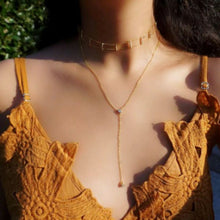Load image into Gallery viewer, DOUBLE GOLD CHOKER