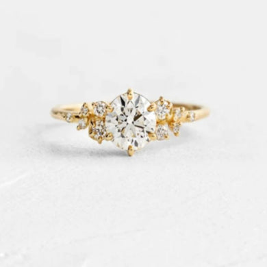 ENGAGEMENT GOLD RING
