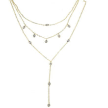 Load image into Gallery viewer, ESTELLA GOLD LARIAT NECKLACE