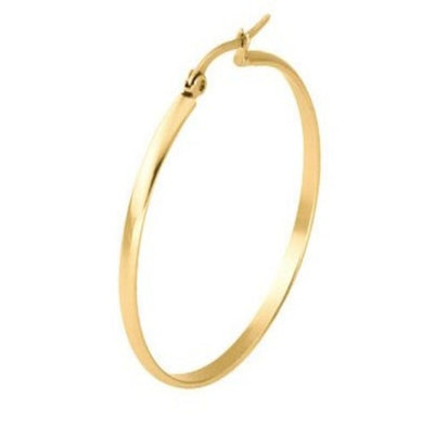FLAT CLASSIC HOOPS
