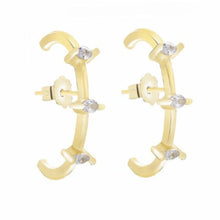 Load image into Gallery viewer, FLOW GOLD EARRINGS