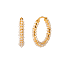 Load image into Gallery viewer, GRAND AFRODITA GOLD EARRINGS