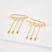 Load image into Gallery viewer, STORM GOLD EARRINGS