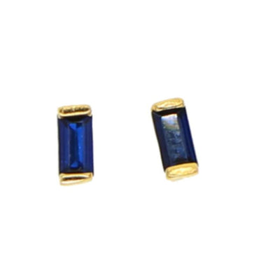 HALEY BLUE GOLD EARRINGS