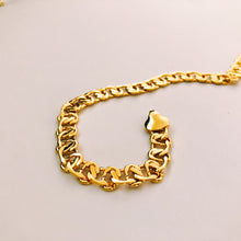 Load image into Gallery viewer, FLAT LINK GOLD CHAIN ANKLET