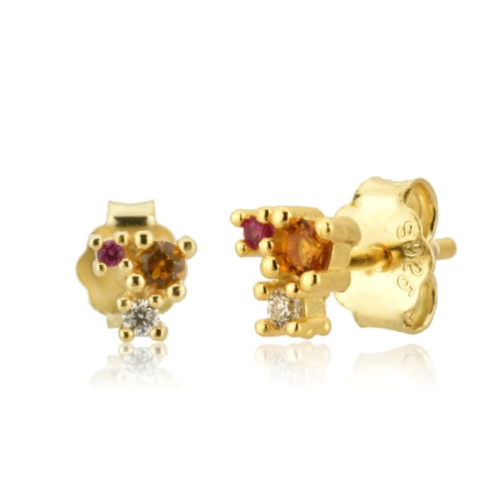 LE ROUGE STUD EARRINGS