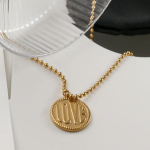 LOVERS GOLD NECKLACE