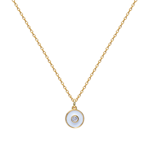 MILKY MAJEURE GOLD NECKLACE