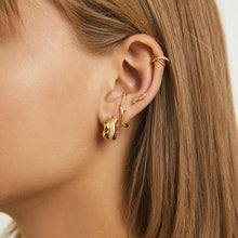 Load image into Gallery viewer, CONTOUR GOLD EAR CUFF