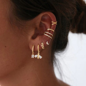 NOBA GOLD EARRINGS