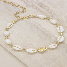 Load image into Gallery viewer, Out to Sea Cowrie Shell Necklace