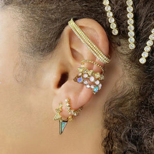 PAVE EARBAR EARRING