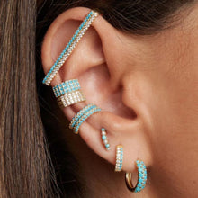 Load image into Gallery viewer, TURQUOISE EARBAR EARRING