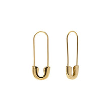 Load image into Gallery viewer, PIN GOLD EARRINGS