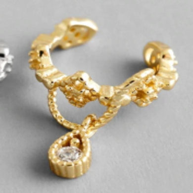 ROYAL GOLD EAR CUFF