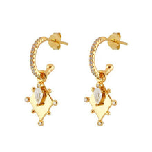 Load image into Gallery viewer, ROMBE GOLD EARRINGS