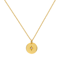 Load image into Gallery viewer, SHOOTING STAR GOLD NECKLACE