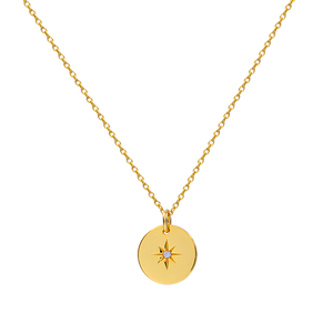 SHOOTING STAR GOLD NECKLACE