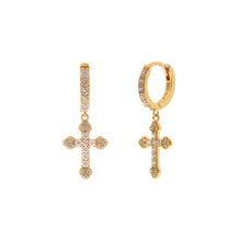 Load image into Gallery viewer, SINATRA GOLD EARRINGS