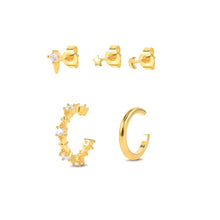 Load image into Gallery viewer, SUAVE GOLD EARRINGS