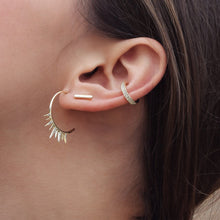 Load image into Gallery viewer, STICK GOLD EARRINGS