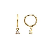 Load image into Gallery viewer, SWAN GOLD EARRINGS