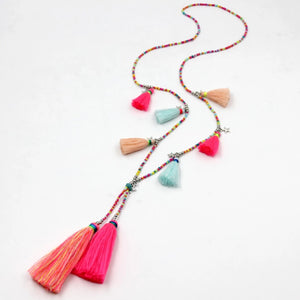 Beaded Frill Necklace